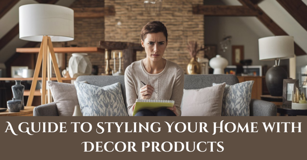 A Guide to Styling Your Home with Decor Products